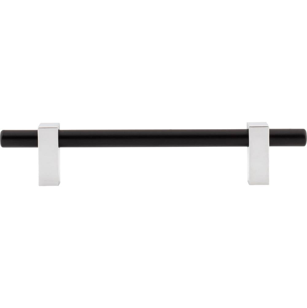 128 mm Center-to-Center Brushed Gold Larkin Cabinet Bar Pull