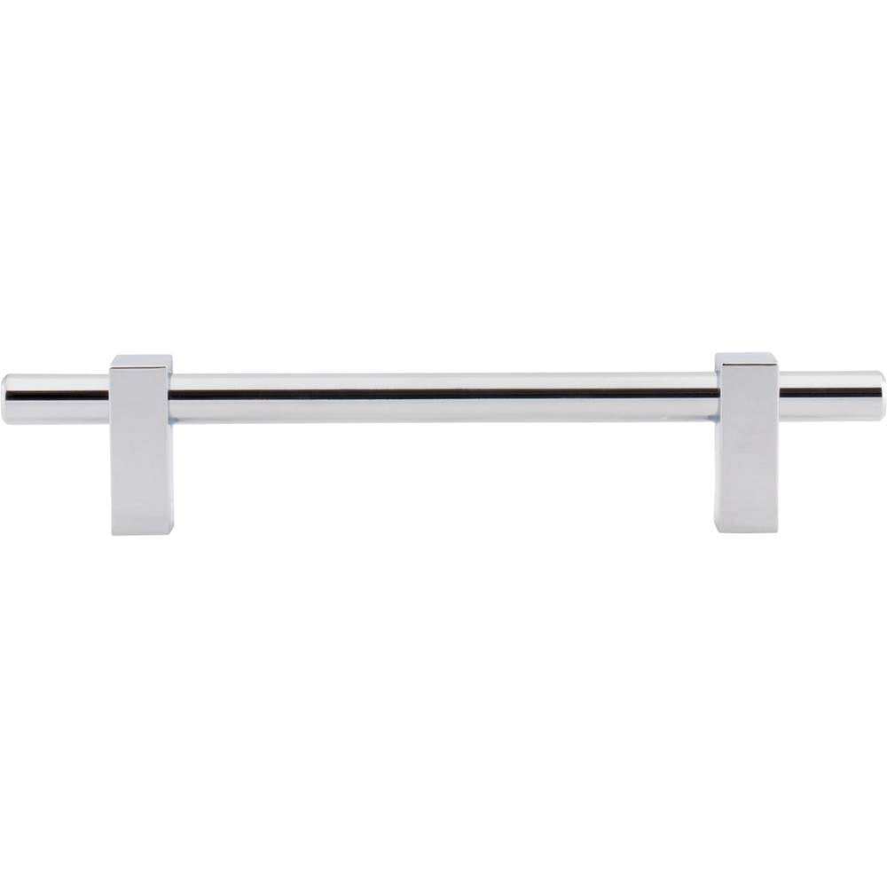 128 mm Center-to-Center Brushed Gold Larkin Cabinet Bar Pull