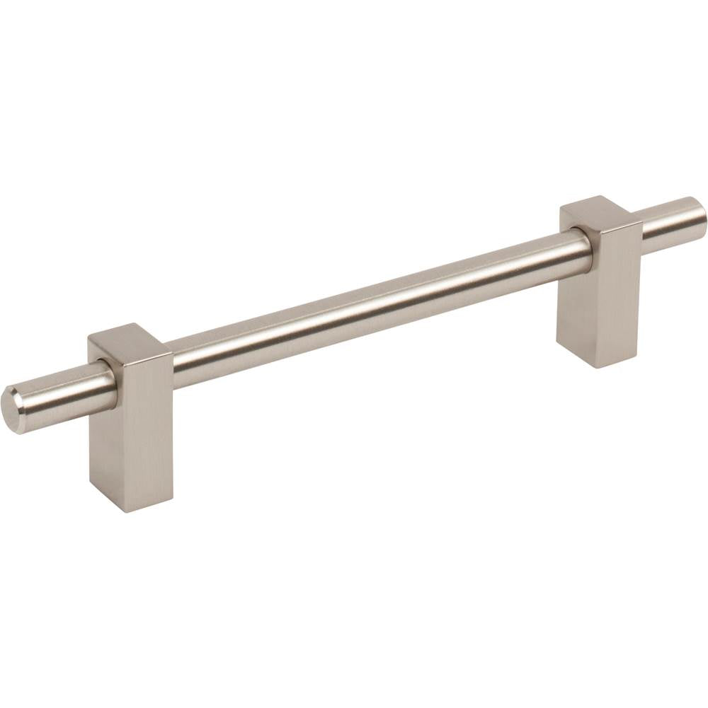 Jeffrey Alexander - 128 mm Center-to-Center Satin Nickel Larkin Cabinet Bar Pull - Satin Nickel
