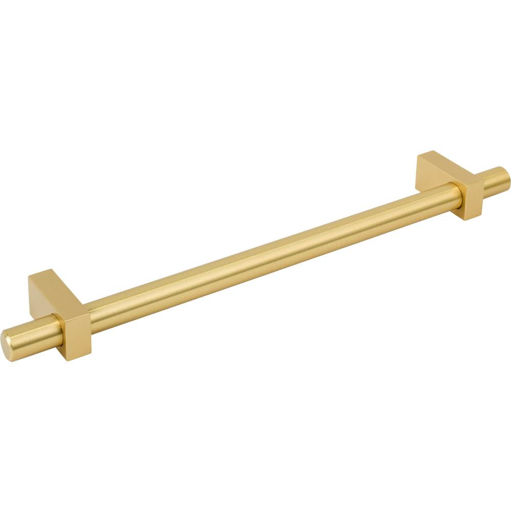 12'' Center-to-Center Brushed Gold Larkin Appliance Pull