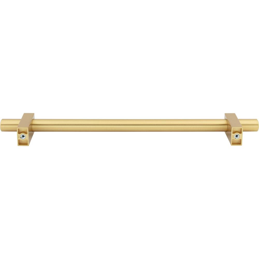 12'' Center-to-Center Brushed Gold Larkin Appliance Pull