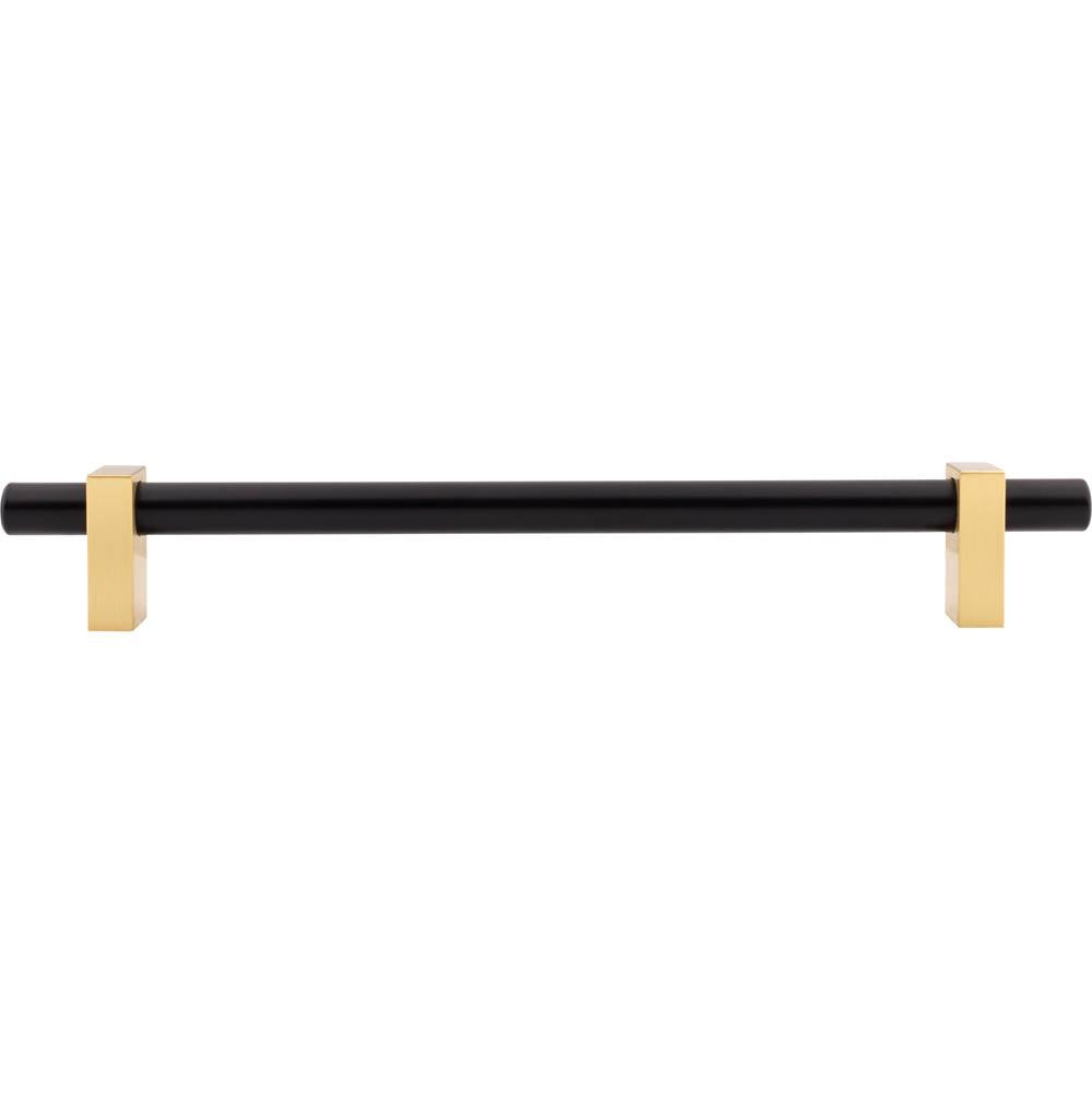 12'' Center-to-Center Brushed Gold Larkin Appliance Pull
