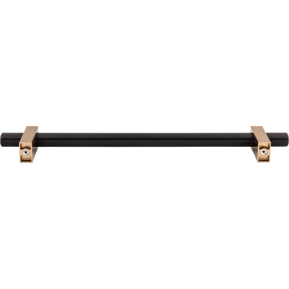 12'' Center-to-Center Brushed Gold Larkin Appliance Pull