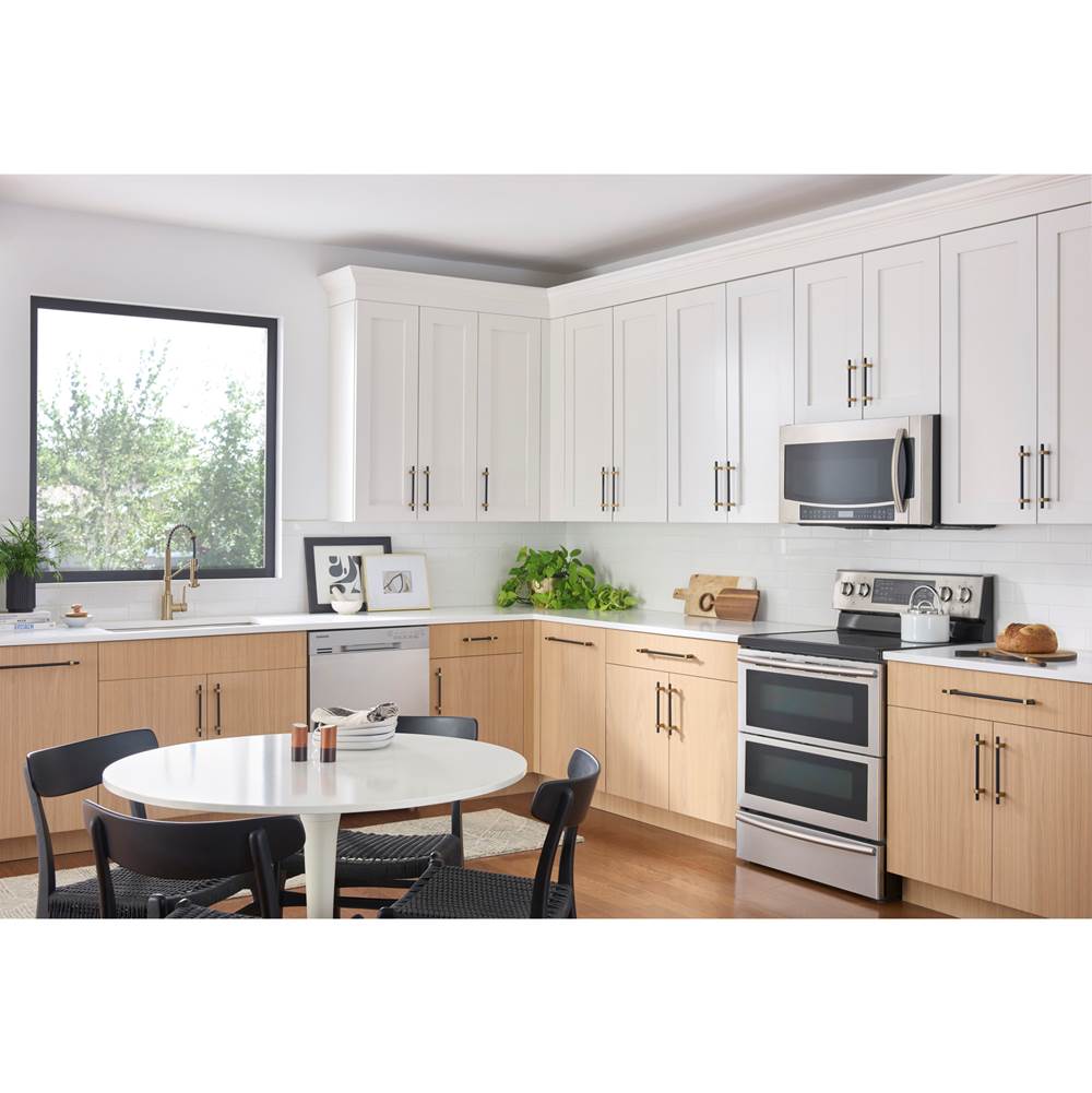 12'' Center-to-Center Brushed Gold Larkin Appliance Pull