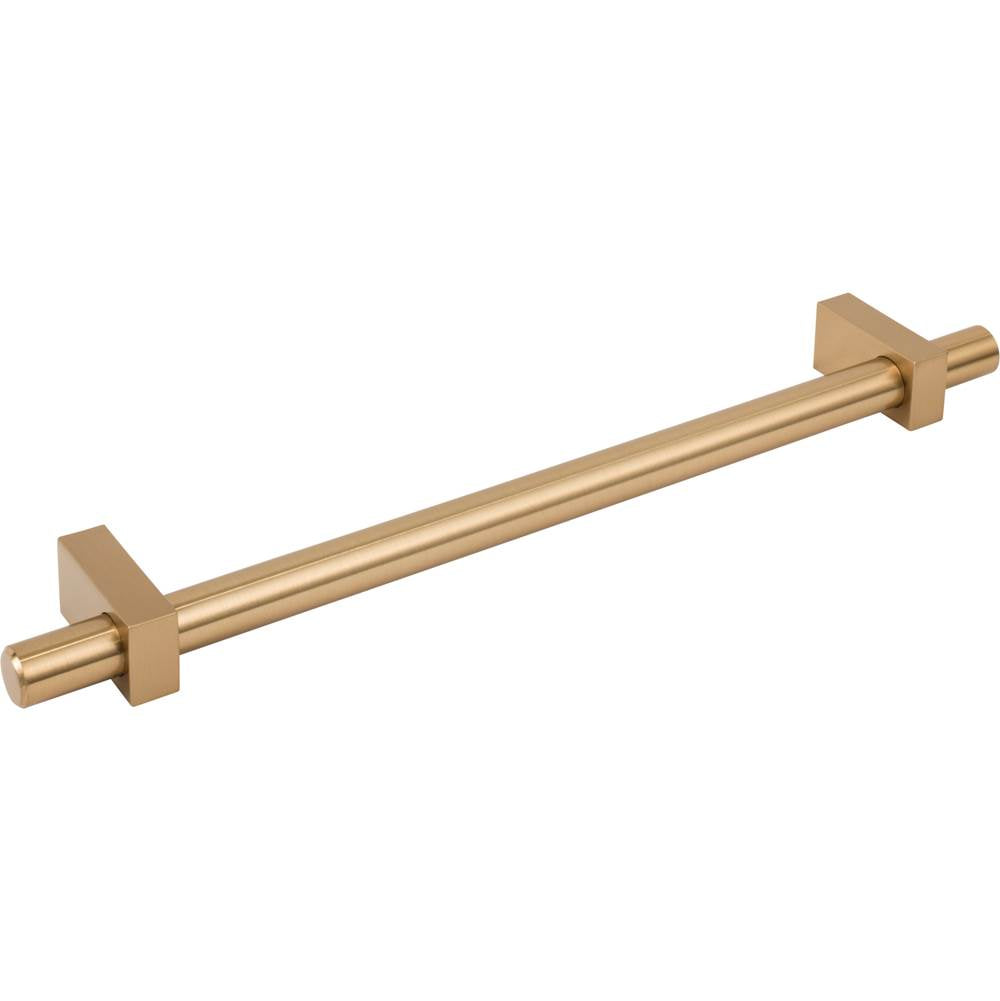 12'' Center-to-Center Brushed Gold Larkin Appliance Pull