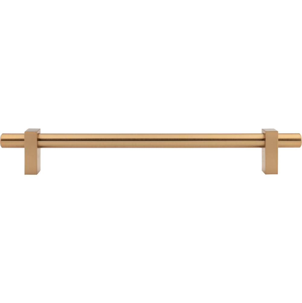 12'' Center-to-Center Brushed Gold Larkin Appliance Pull