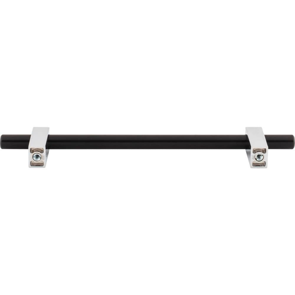 160 mm Center-to-Center Brushed Gold Larkin Cabinet Bar Pull