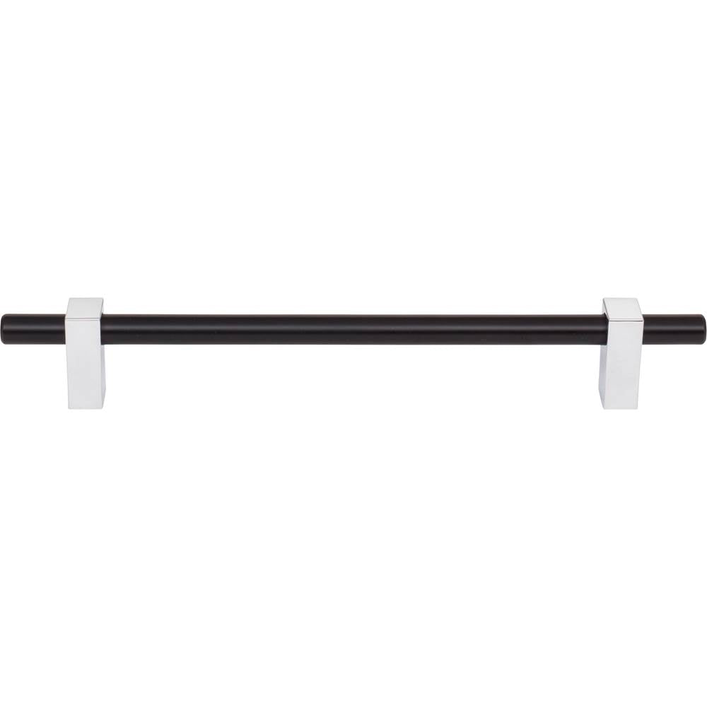 192 mm Center-to-Center Brushed Gold Larkin Cabinet Bar Pull