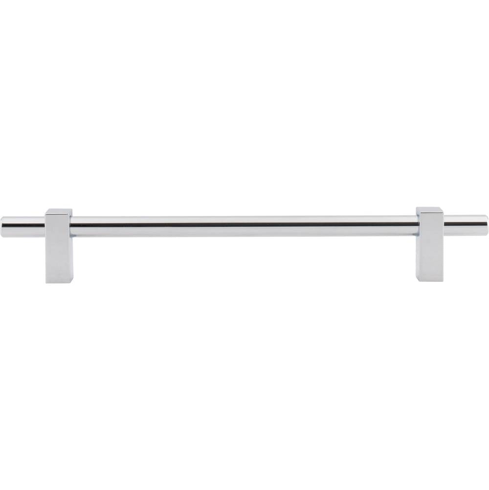 192 mm Center-to-Center Brushed Gold Larkin Cabinet Bar Pull