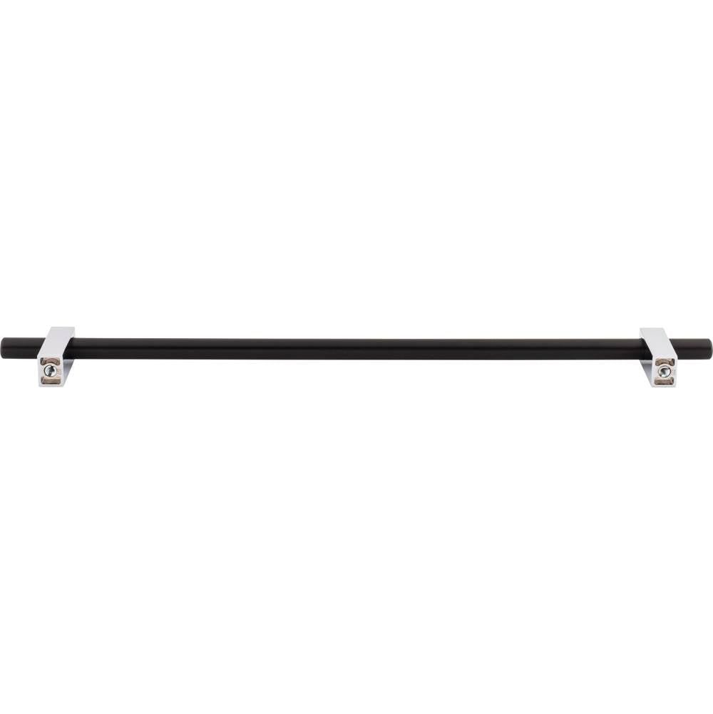 305 mm Center-to-Center Brushed Gold Larkin Cabinet Bar Pull