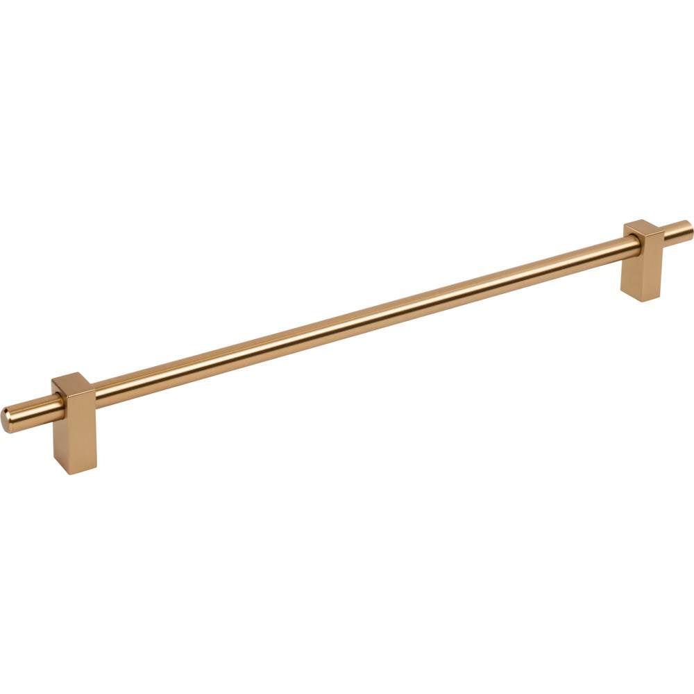Jeffrey Alexander - 305 mm Center-to-Center Satin Bronze Larkin Cabinet Bar Pull - Satin Bronze