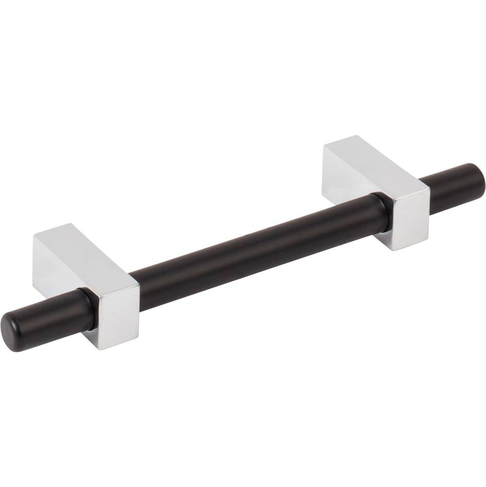 96 mm Center-to-Center Brushed Gold Larkin Cabinet Bar Pull