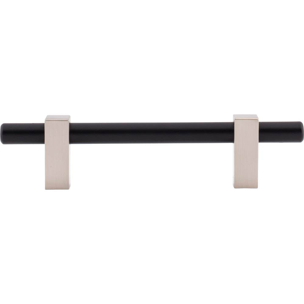 96 mm Center-to-Center Brushed Gold Larkin Cabinet Bar Pull
