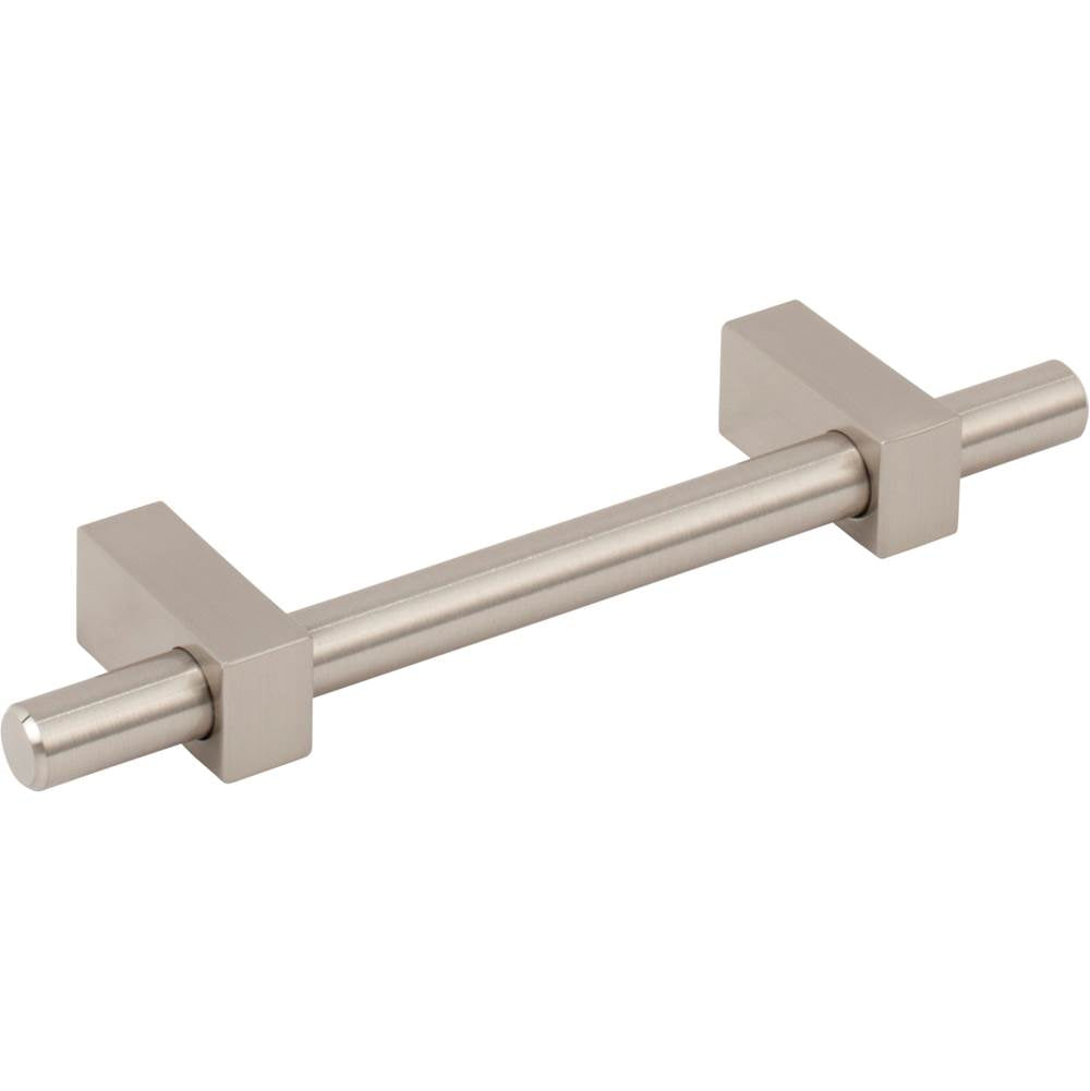 96 mm Center-to-Center Brushed Gold Larkin Cabinet Bar Pull