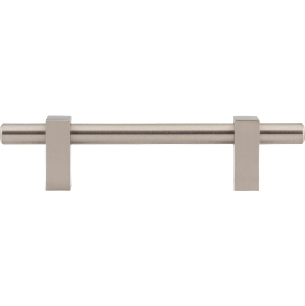 96 mm Center-to-Center Brushed Gold Larkin Cabinet Bar Pull