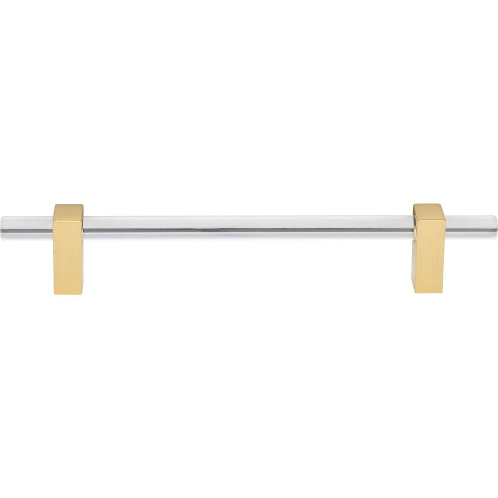 160 mm Center-to-Center Brushed Gold Spencer Cabinet Bar Pull
