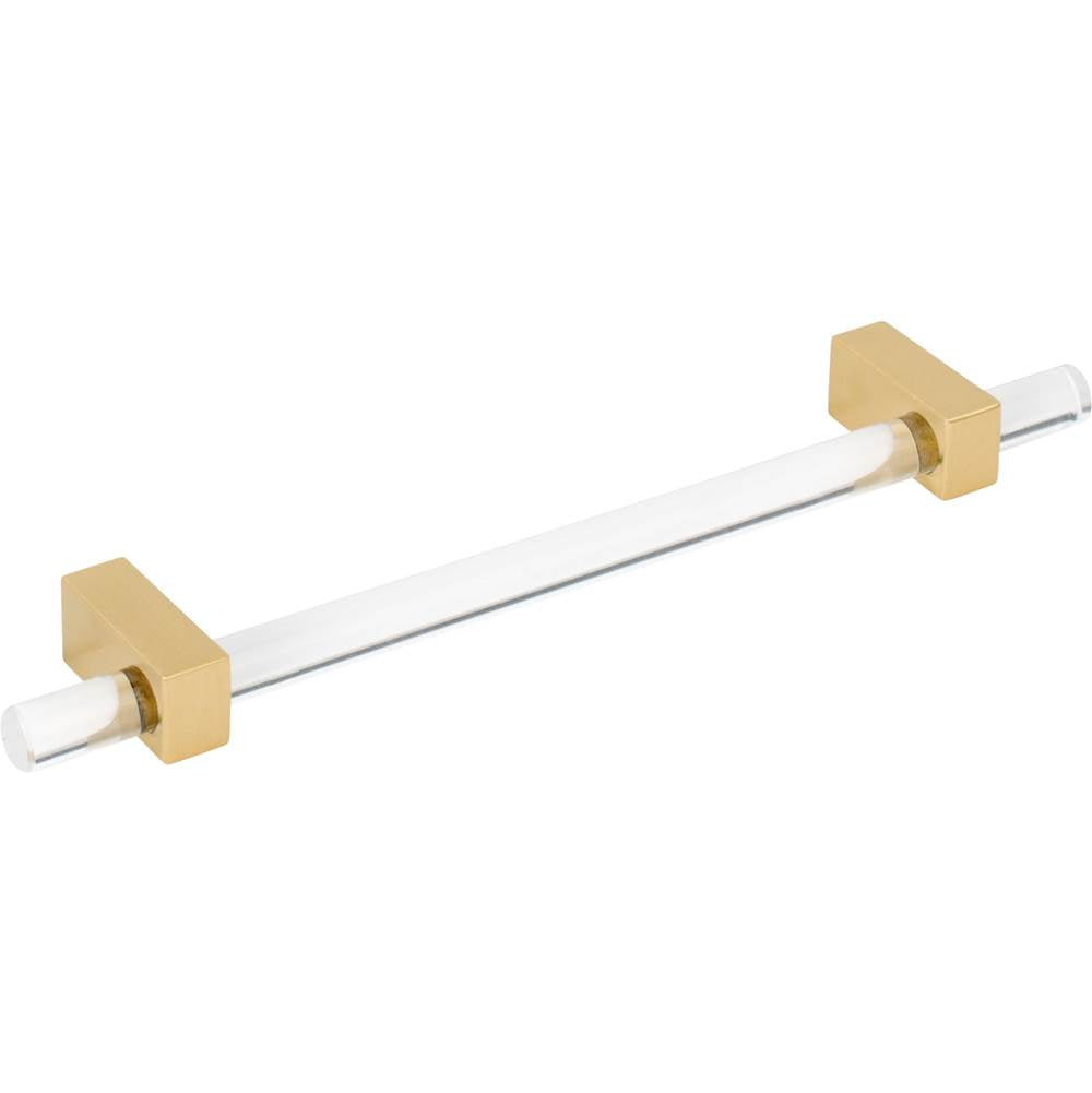 160 mm Center-to-Center Brushed Gold Spencer Cabinet Bar Pull