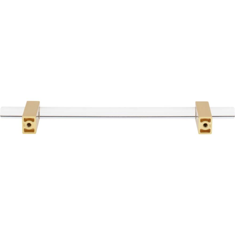 160 mm Center-to-Center Brushed Gold Spencer Cabinet Bar Pull