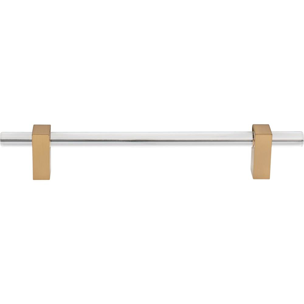 160 mm Center-to-Center Brushed Gold Spencer Cabinet Bar Pull