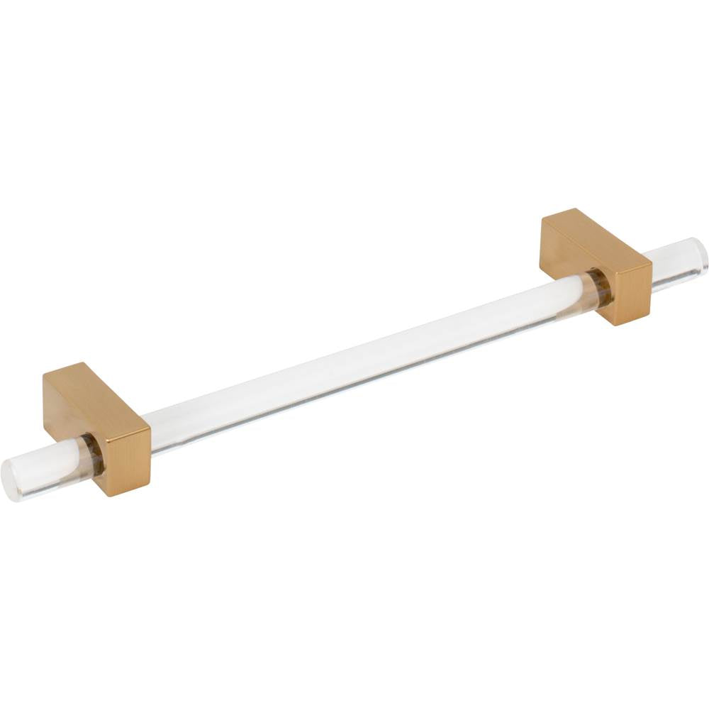 160 mm Center-to-Center Brushed Gold Spencer Cabinet Bar Pull