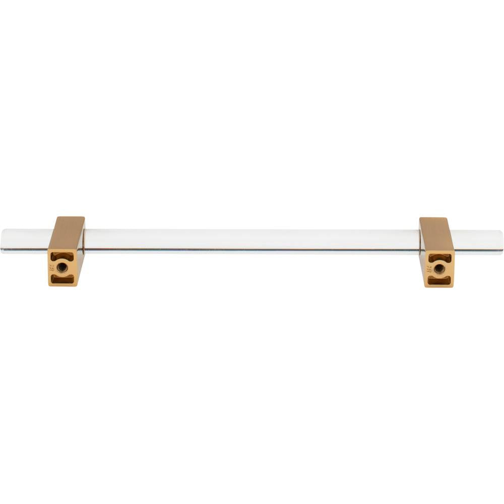 160 mm Center-to-Center Brushed Gold Spencer Cabinet Bar Pull