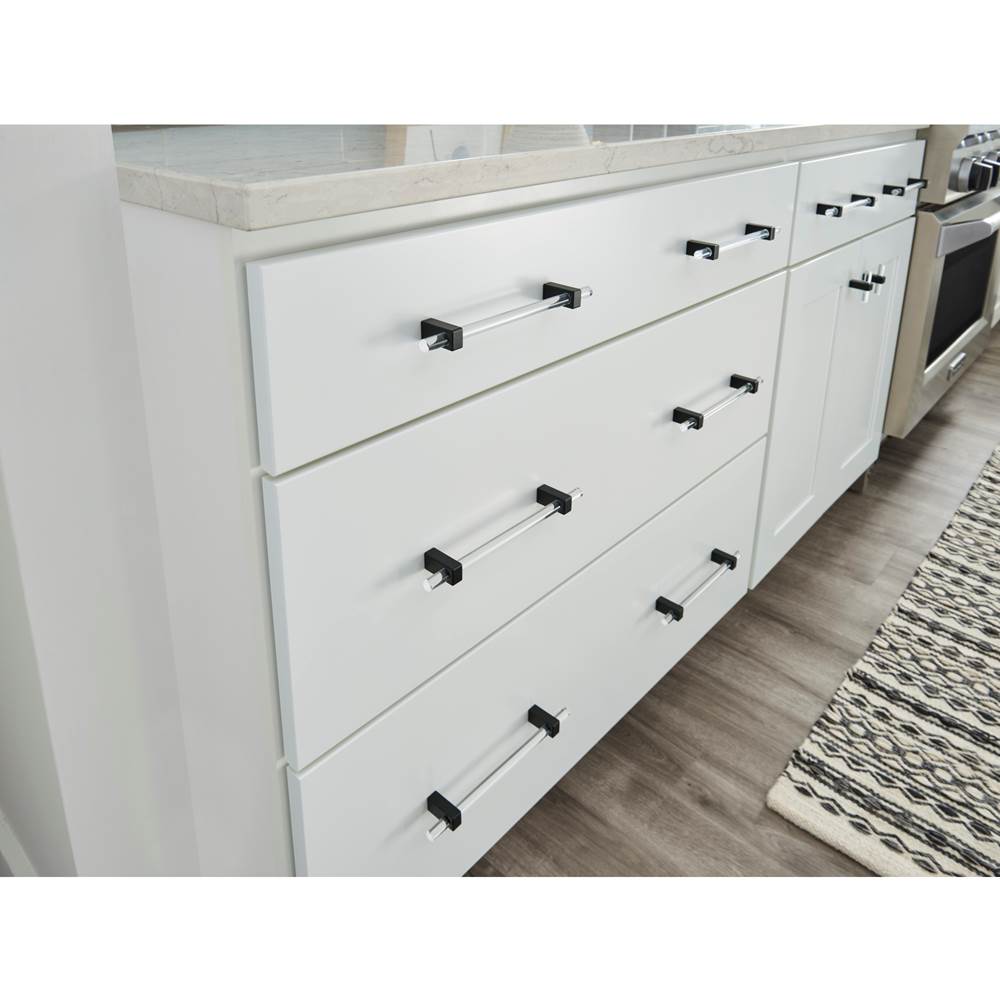 96 mm Center-to-Center Brushed Gold Spencer Cabinet Bar Pull