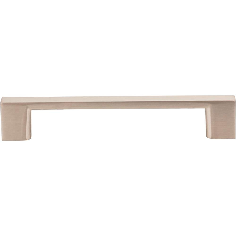 128 mm Center-to-Center Satin Nickel Square Sutton Cabinet Bar Pull
