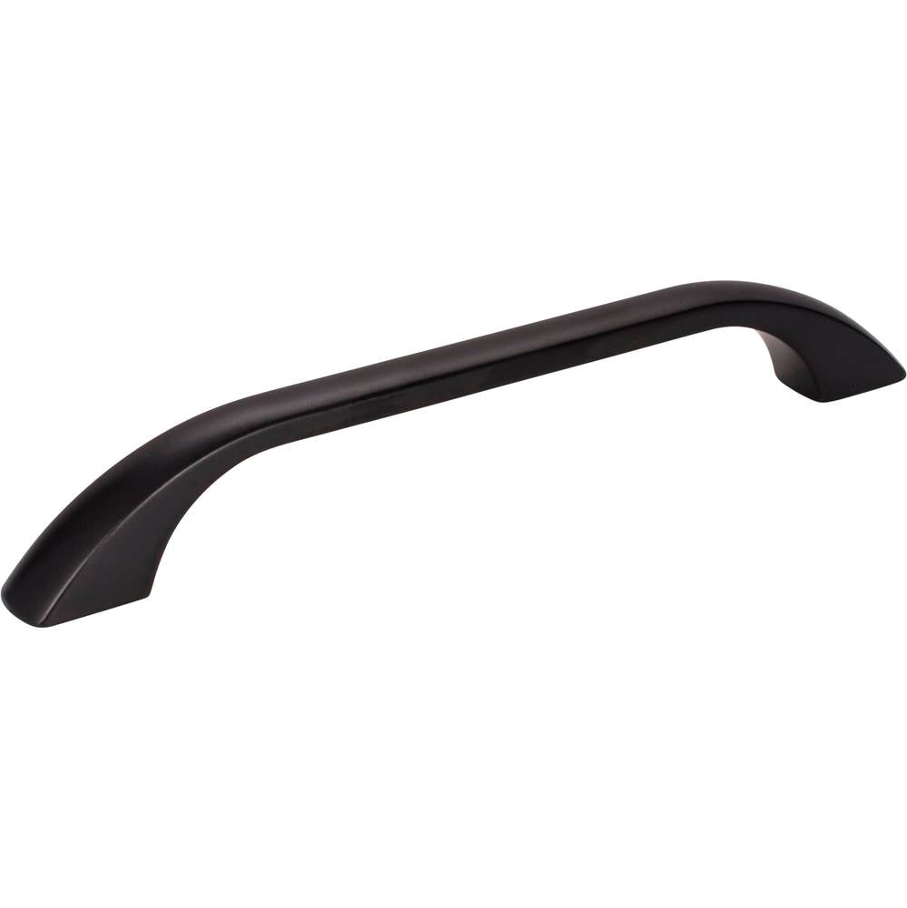 Jeffrey Alexander - 160 mm Center-to-Center Matte Black Square Sonoma Cabinet Pull - Matte Black