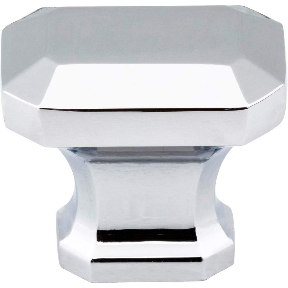 1-1/4'' Overall Length Polished Chrome Emerald Ella Cabinet Knob