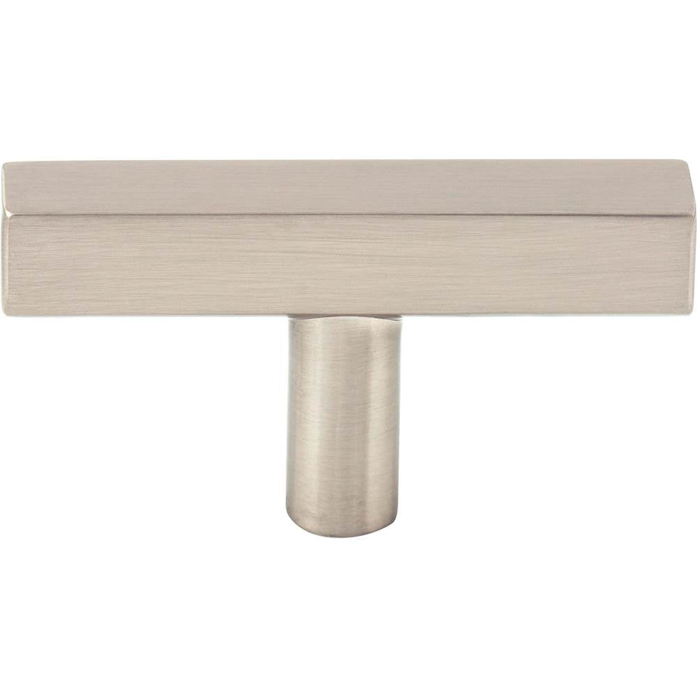 2-1/4'' Satin Nickel Dominique Cabinet ''T'' Knob