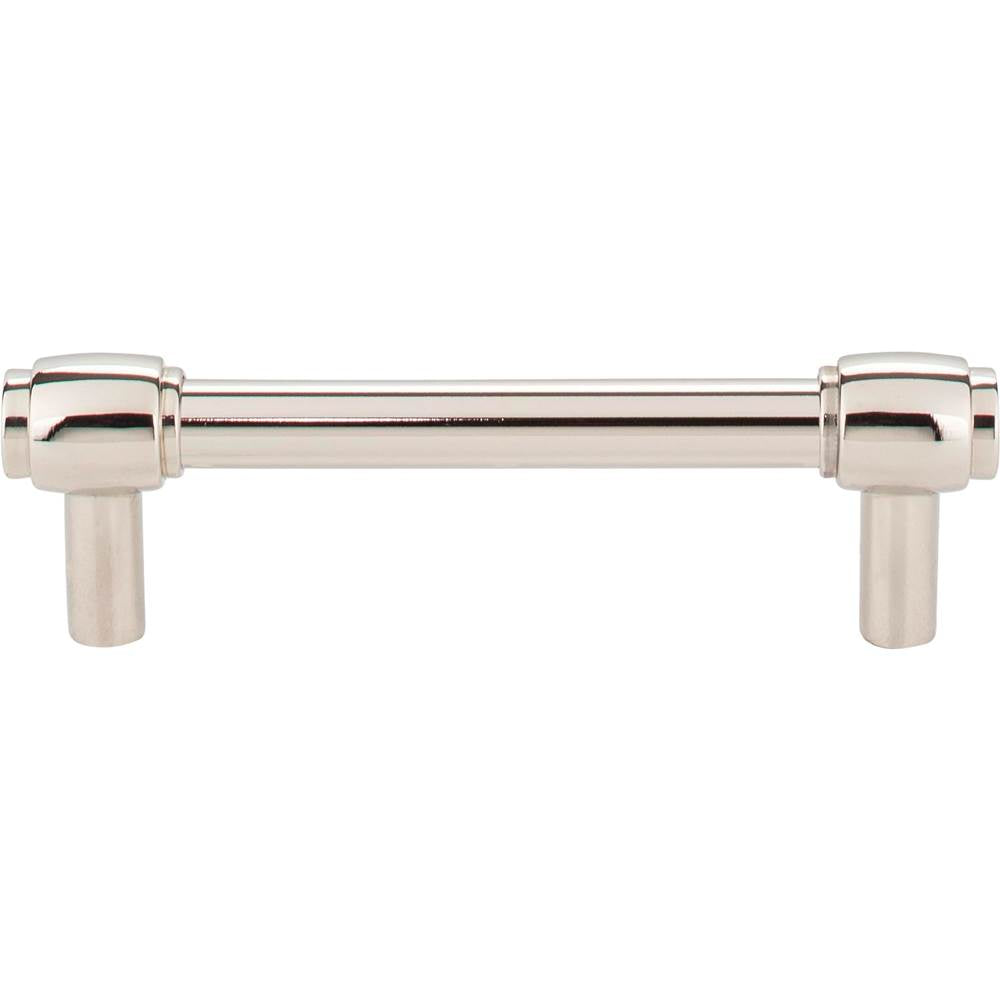 96 mm Center-to-Center Polished Nickel Hayworth Cabinet Bar Pull