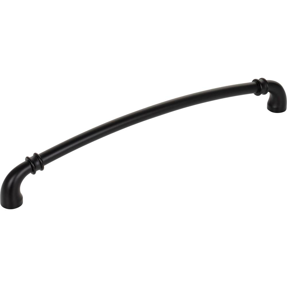 Jeffrey Alexander - 224 mm Center-to-Center Matte Black Marie Cabinet Pull - Matte Black