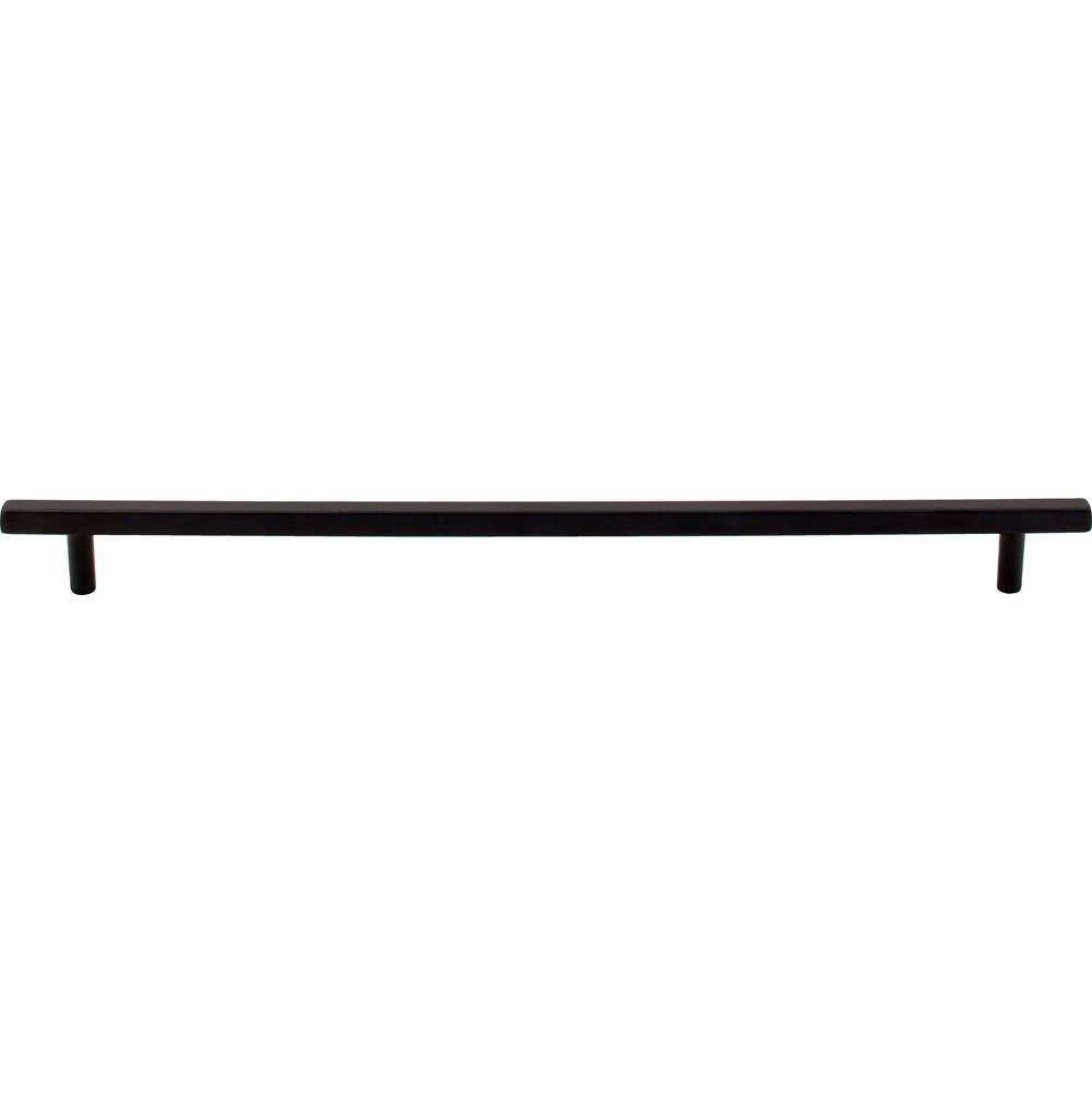 305 mm Center-to-Center Matte Black Square Dominique Cabinet Bar Pull