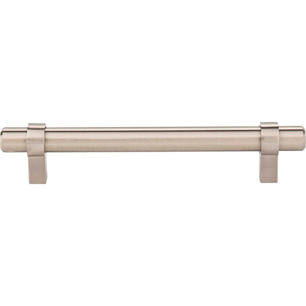 128 mm Center-to-Center Satin Nickel Key Grande Cabinet Bar Pull