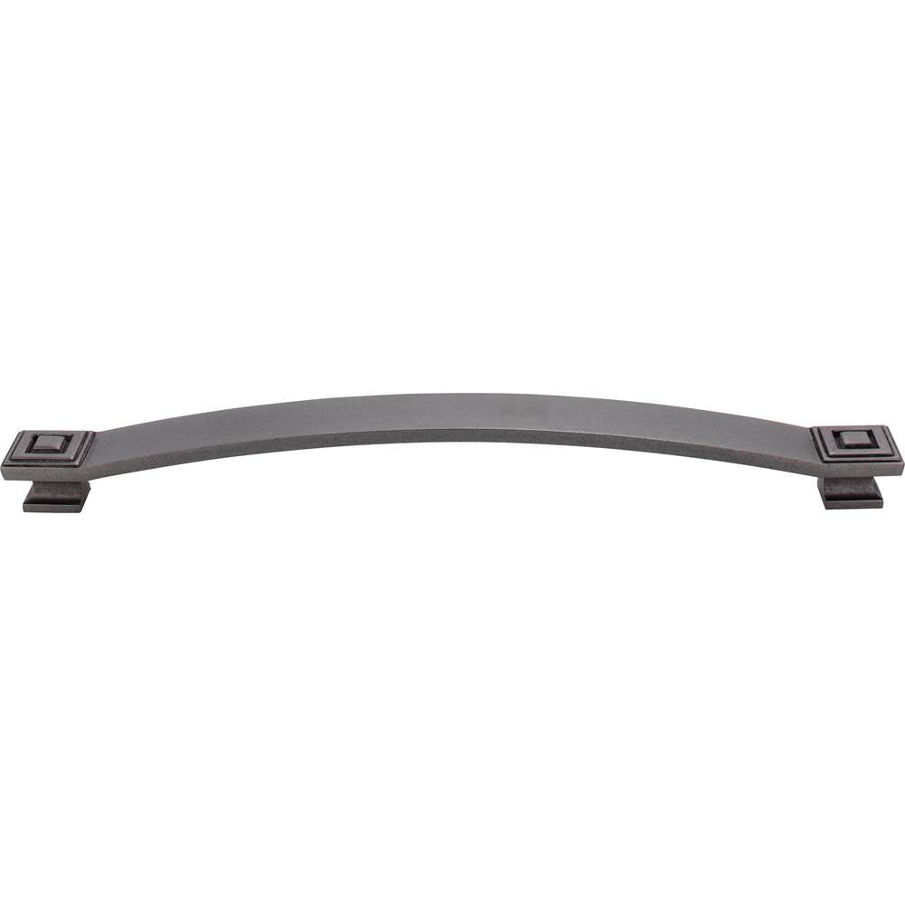 12'' Center-to-Center Gun Metal Square Delmar Appliance Handle