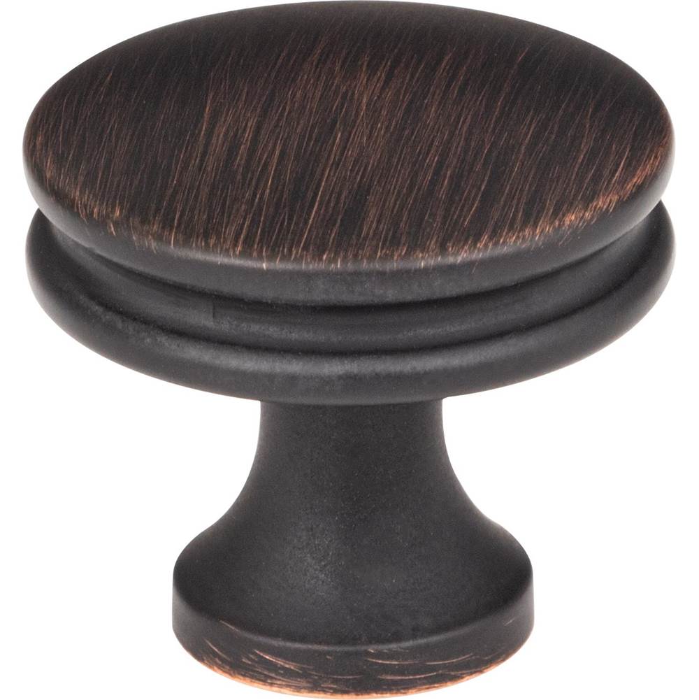 Jeffrey Alexander - 1-1/4'' Diameter Brushed Oil Rubbed Bronze Marie Cabinet Knob - Brushed Oil Rubbed Bronze