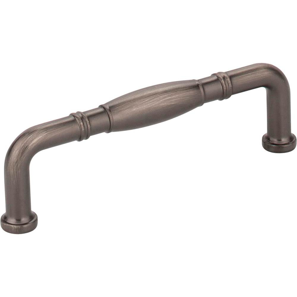 Jeffrey Alexander - 96 mm Center-to-Center Brushed Pewter Durham Cabinet Pull - Brushed Pewter
