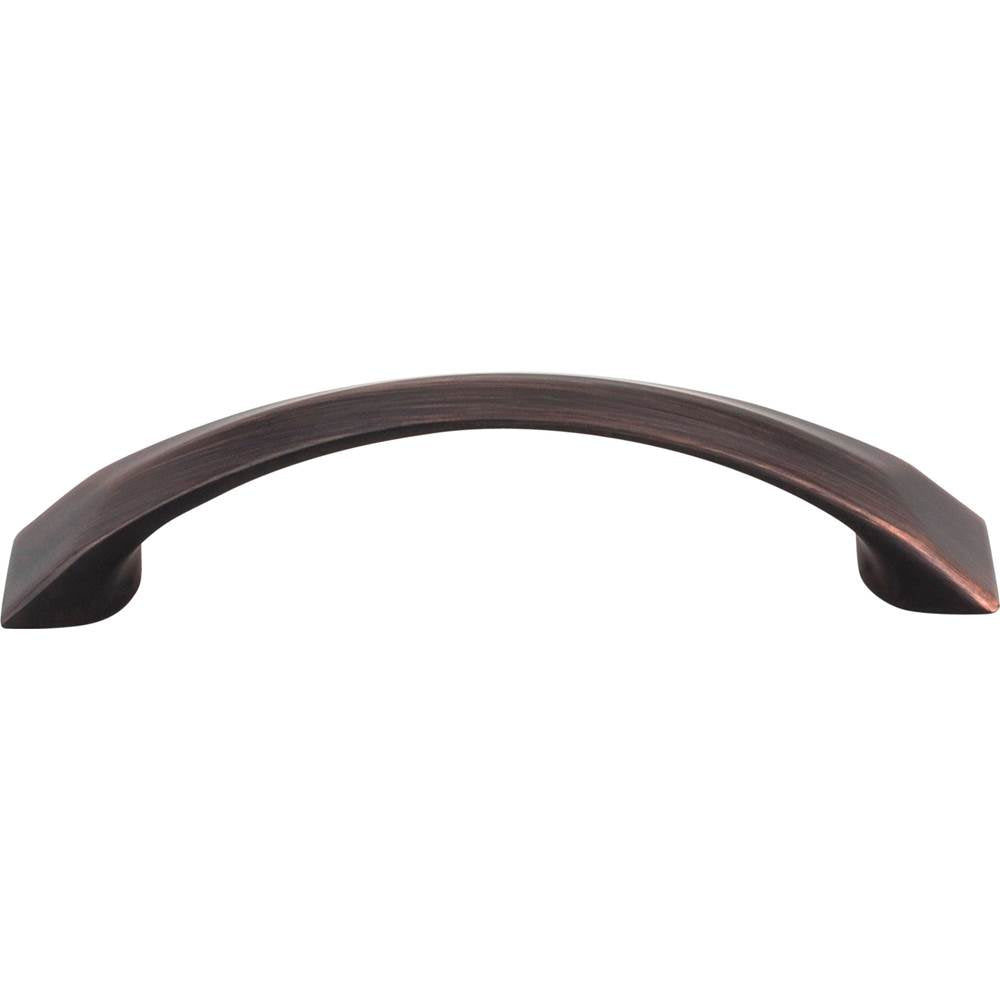 96 mm Center-to-Center Brushed Oil Rubbed Bronze Pyramid Cairo Cabinet Pull