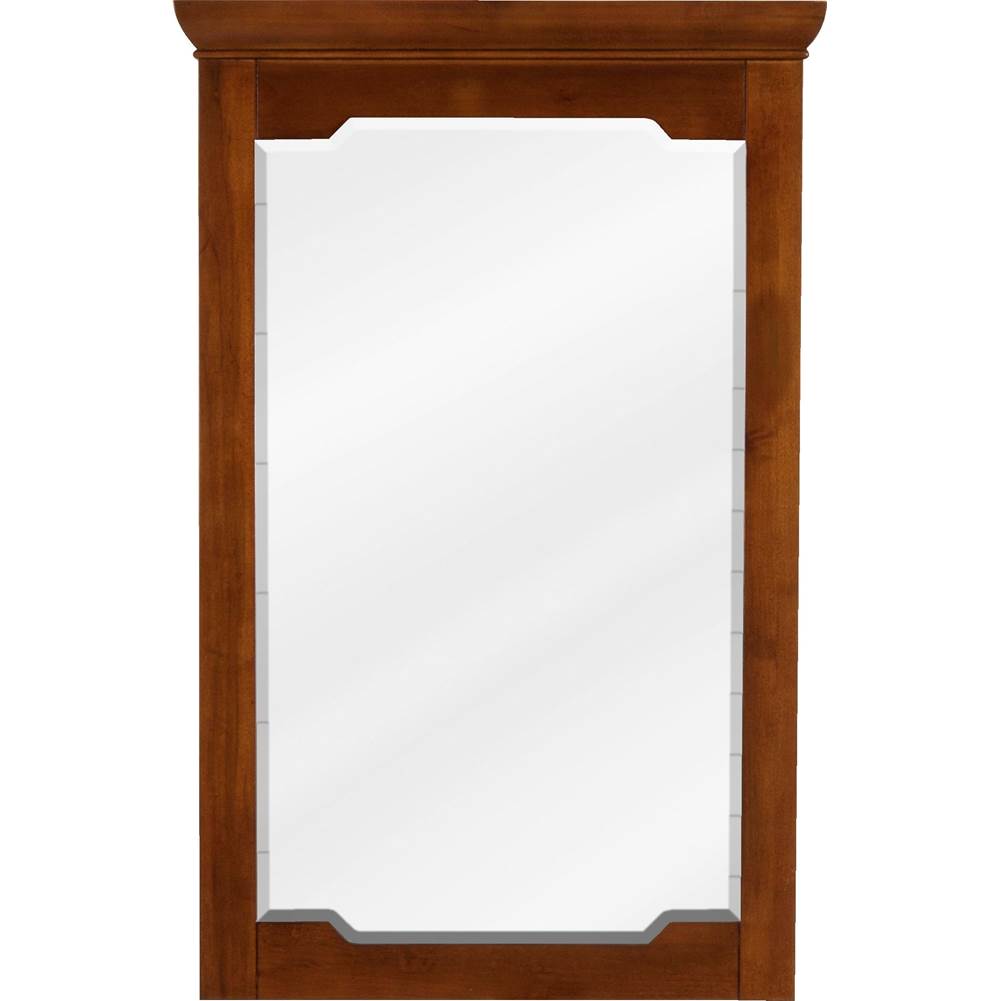 Jeffrey Alexander - 22'' W x 1-1/2'' D x 34'' H Chocolate Chatham mirror - Chocolate