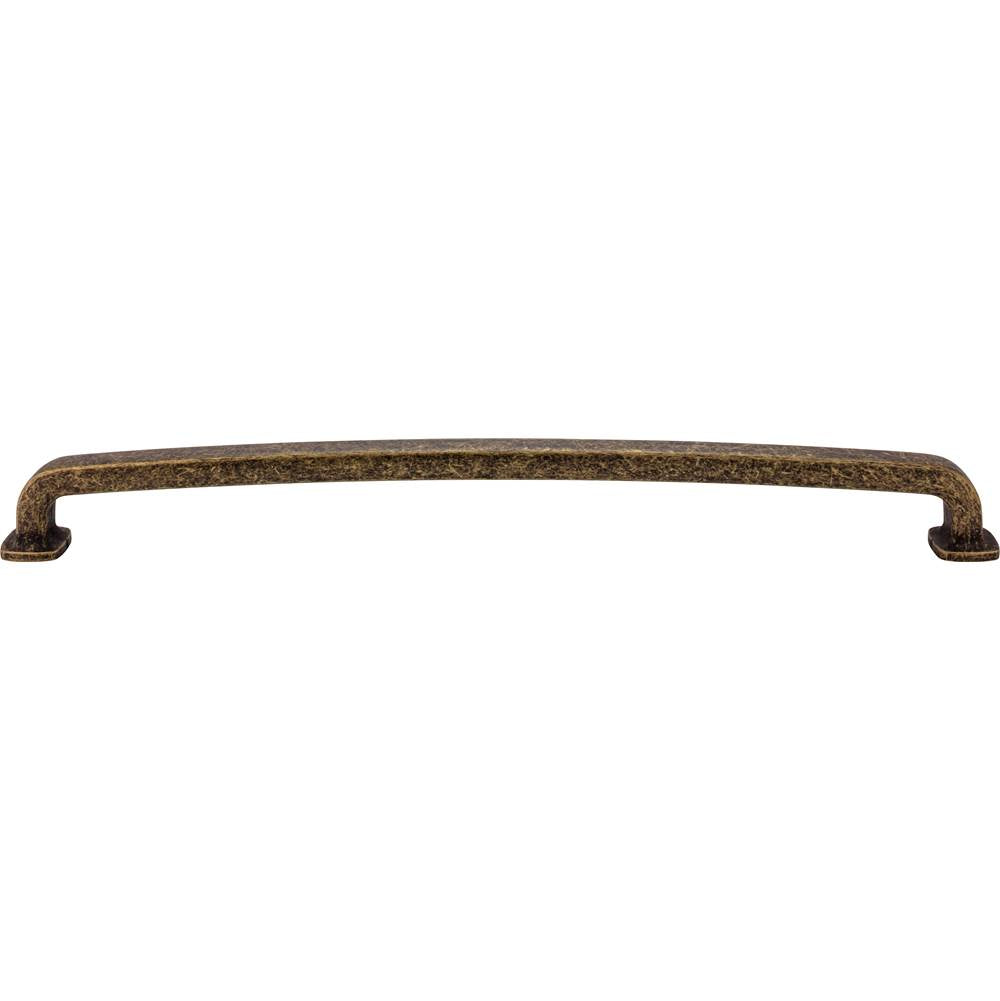 18'' Center-to-Center Distressed Antique Brass Belcastel 1 Appliance Handle