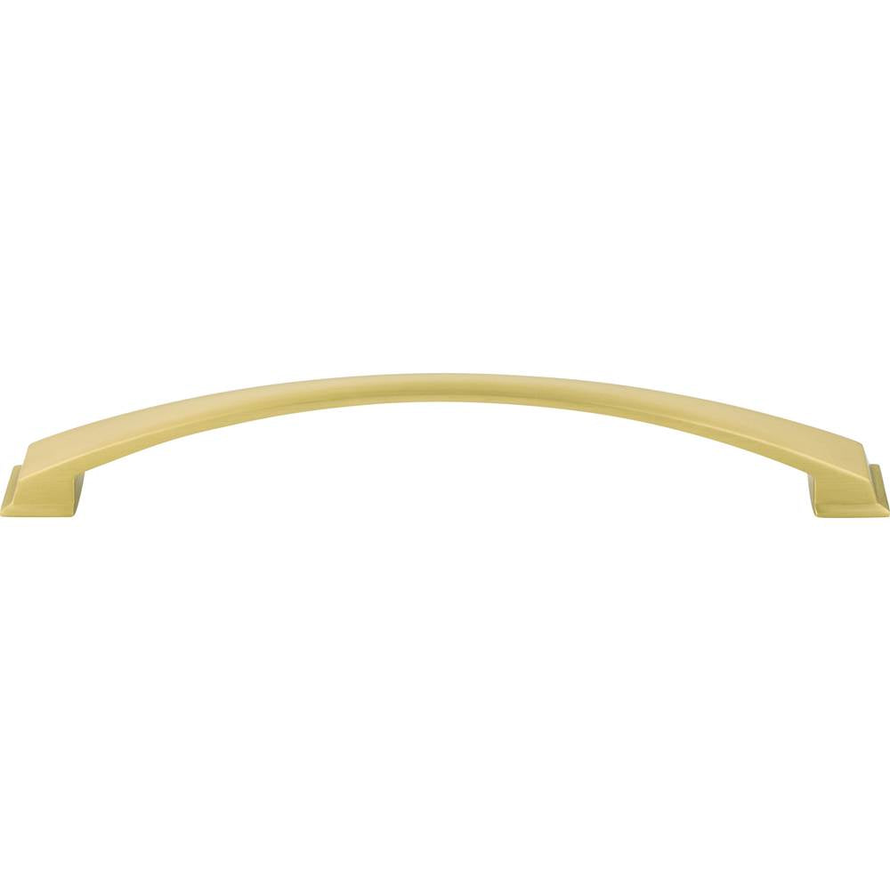 224 mm Center-to-Center Brushed Gold Arched Roman Cabinet Pull