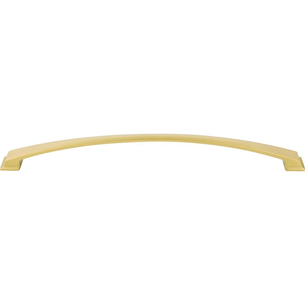 305 mm Center-to-Center Brushed Gold Arched Roman Cabinet Pull