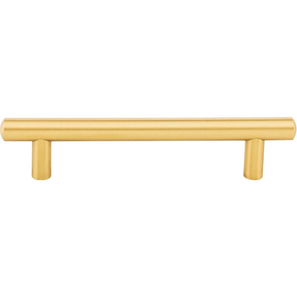 128 mm Center-to-Center Brushed Gold Key West Cabinet Bar Pull