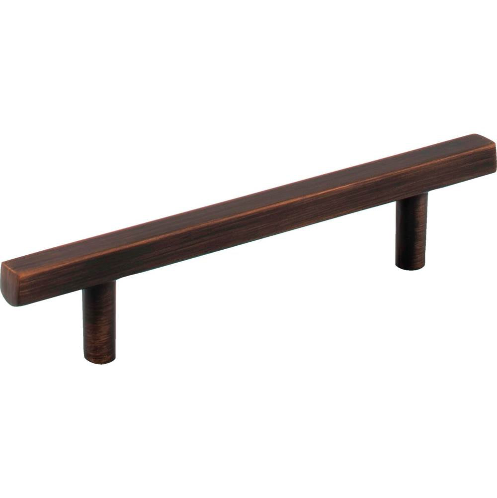 Jeffrey Alexander - 96 mm Center-to-Center Brushed Oil Rubbed Bronze Square Dominique Cabinet Bar Pull - Brushed Oil Rubbed Bronze