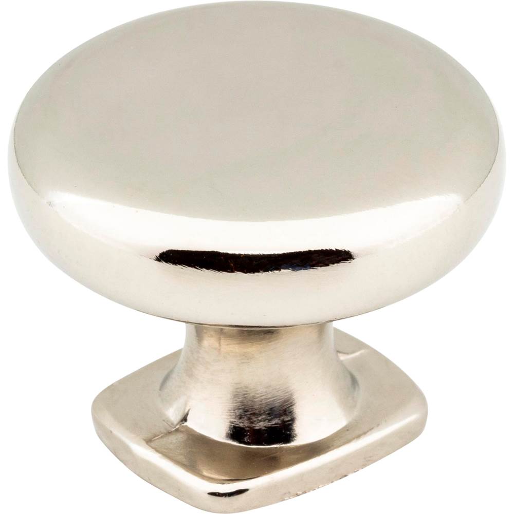 Jeffrey Alexander - 1-3/8'' Diameter Polished Nickel Belcastel 1 Cabinet Knob - Polished Nickel