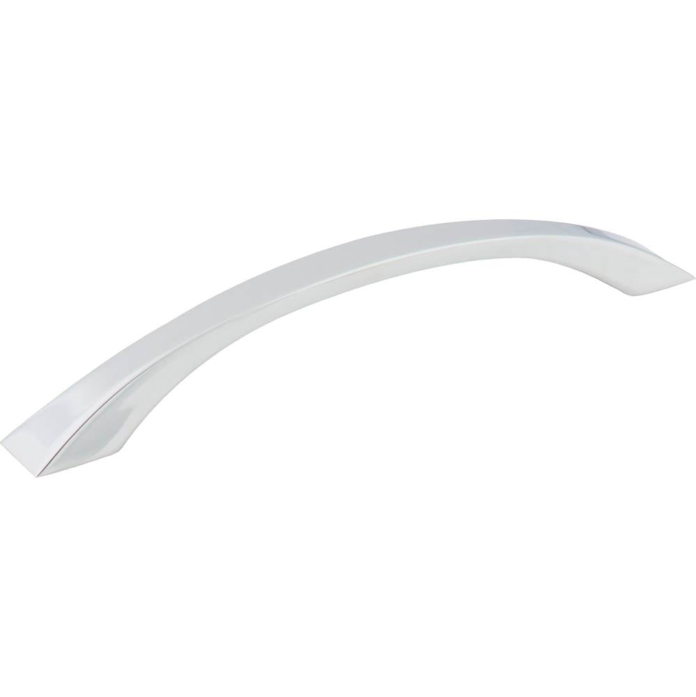 Jeffrey Alexander - 160 mm Center-to-Center Polished Chrome Flared Philip Cabinet Pull - Polished Chrome