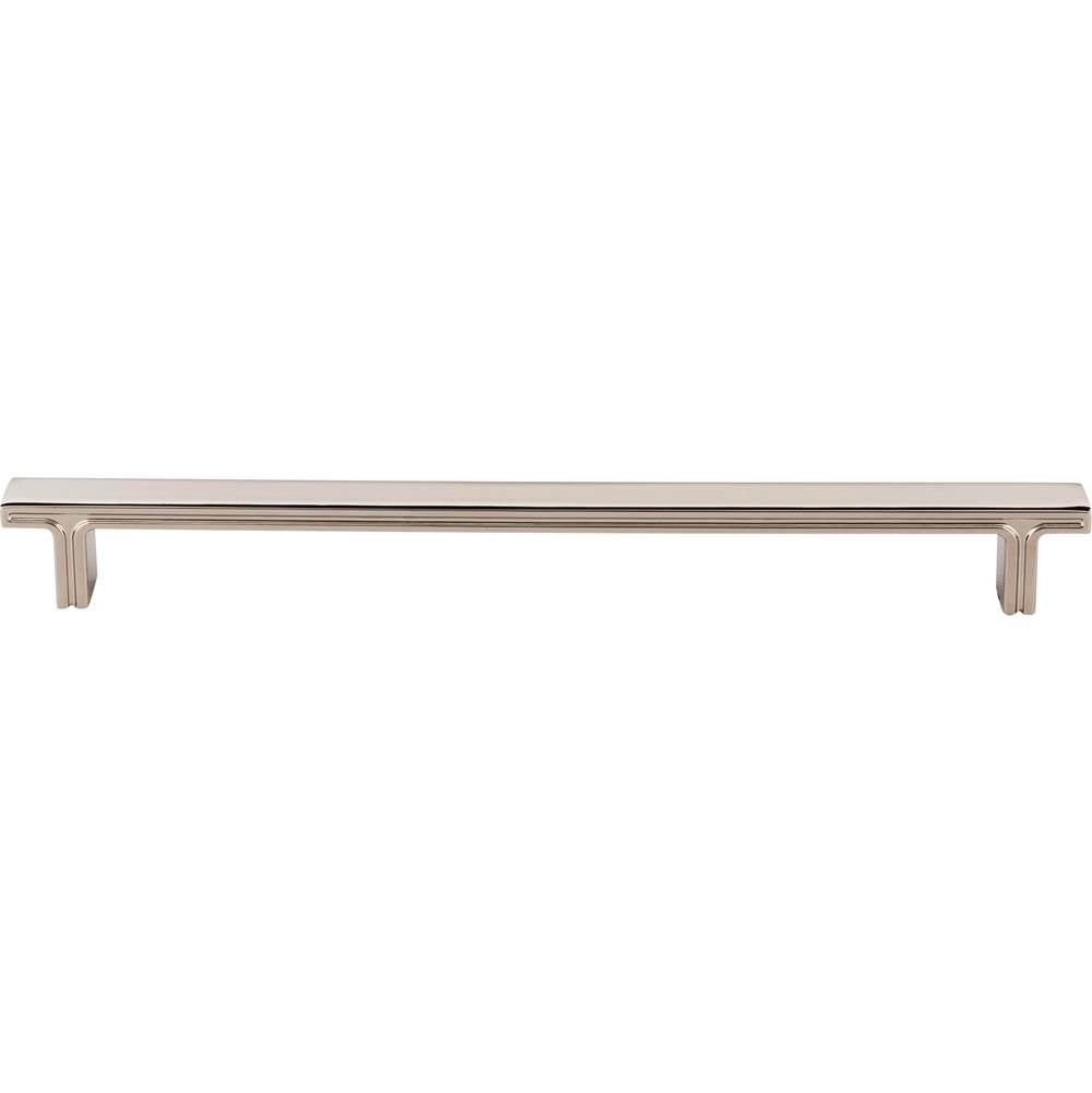 228 mm Center-to-Center Polished Nickel Square Anwick Cabinet Pull