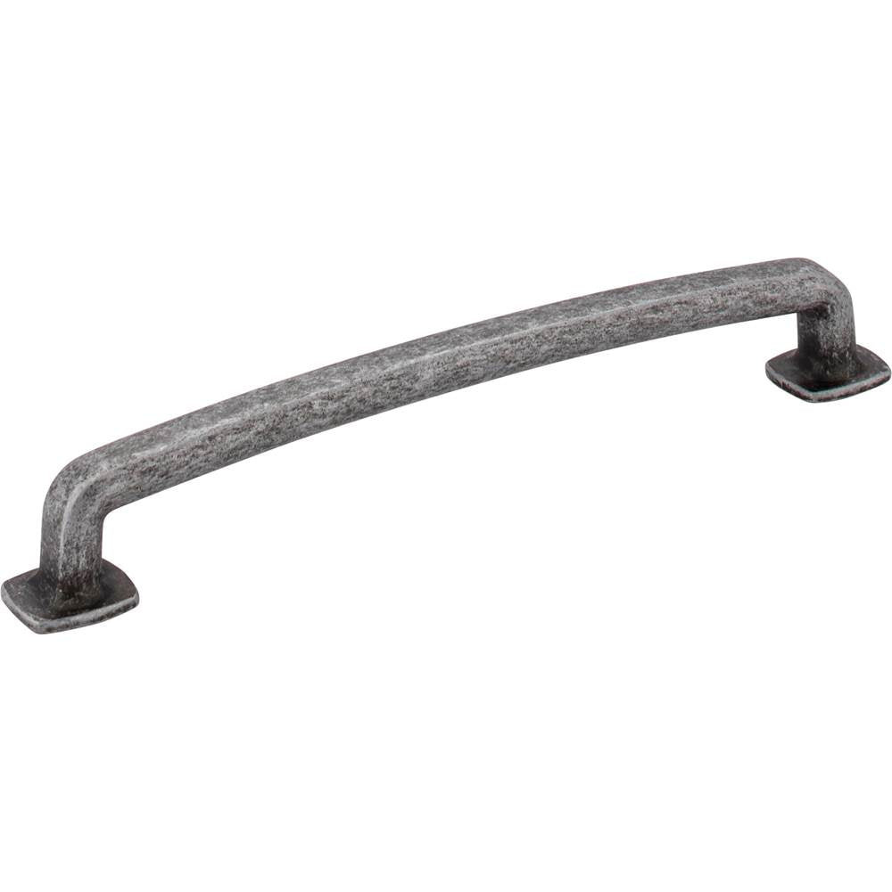 Jeffrey Alexander - 160 mm Center-to-Center Distressed Antique Silver Belcastel 1 Cabinet Pull - Distressed Antique Silver