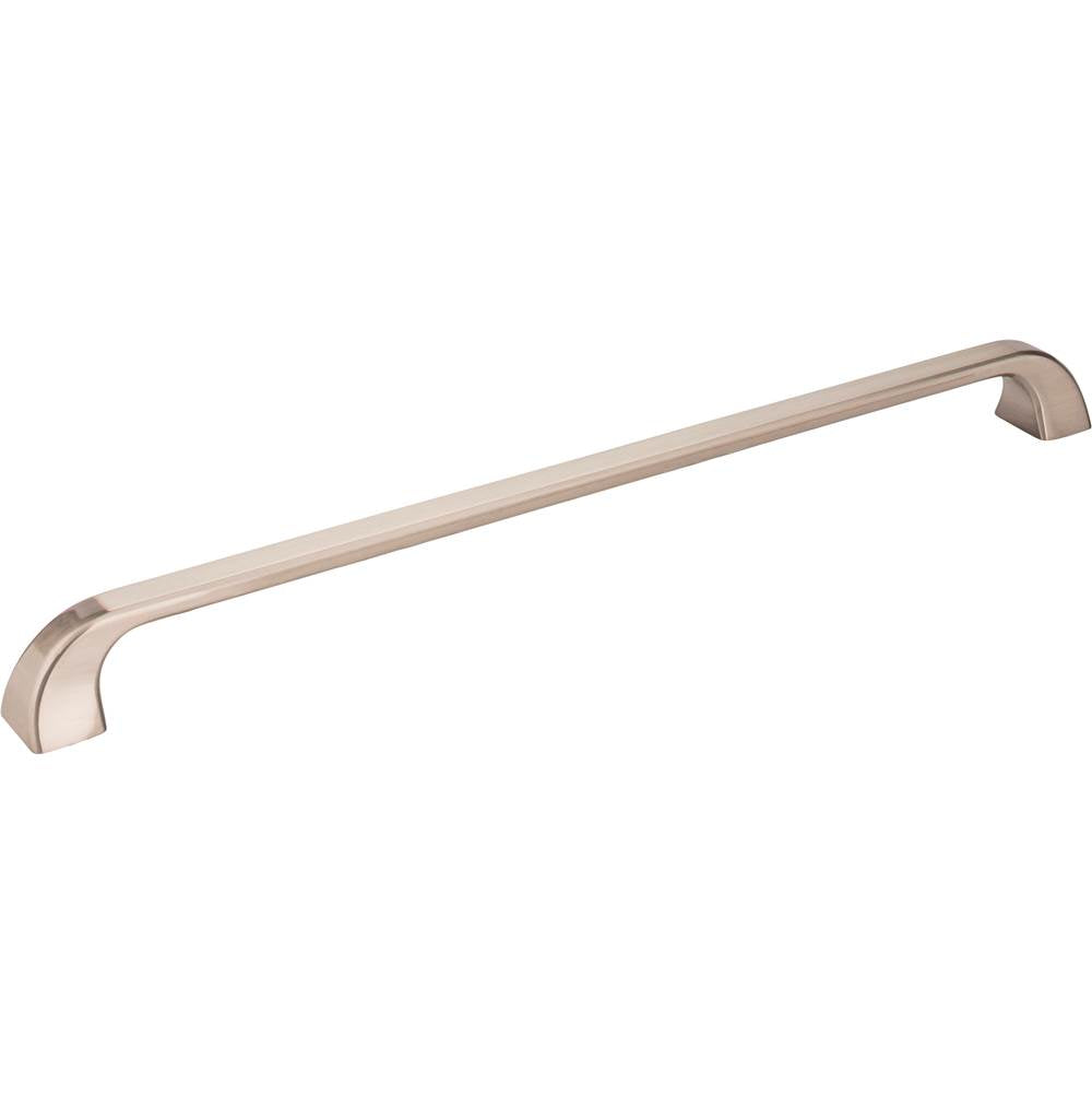 Jeffrey Alexander - 305 mm Center-to-Center Satin Nickel Square Marlo Cabinet Pull - Satin Nickel
