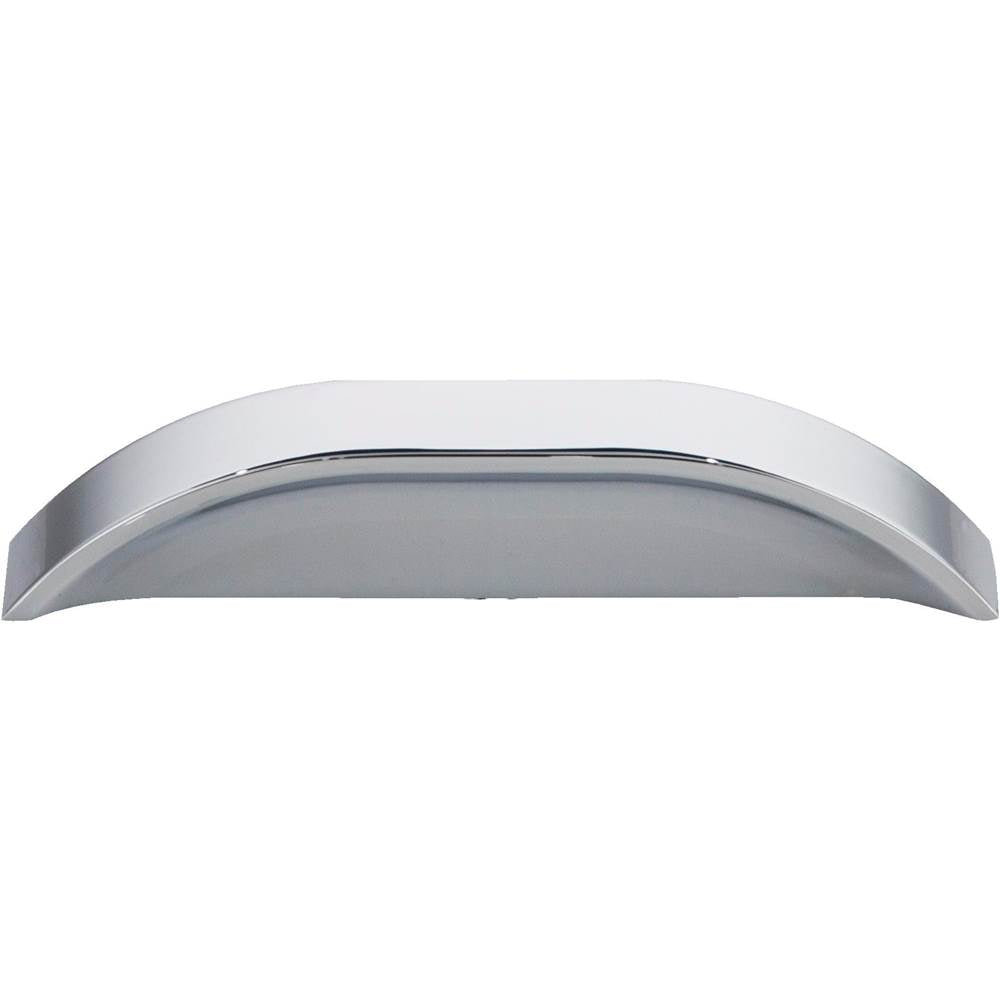 3'' / 96 mm Center-to-Center Polished Chrome Elara Cabinet Pinch Pull